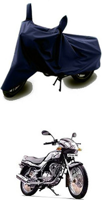 Shinestudios Two Wheeler Cover for TVS(Fiero F2, Blue)