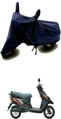 Shinestudios Two Wheeler Cover for TVS(Blue)