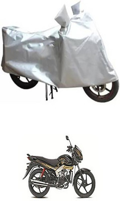 Shinestudios Two Wheeler Cover for Mahindra(Silver)