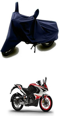 Shinestudios Two Wheeler Cover for Bajaj(Pulsar RS 200, Blue)