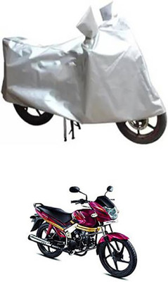 Shinestudios Two Wheeler Cover for Mahindra(Silver)