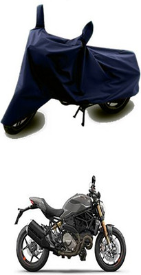 Kavach Two Wheeler Cover for Ducati(Blue)