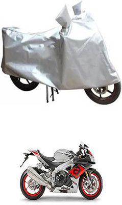 Shinestudios Two Wheeler Cover for Aprilia(Silver)