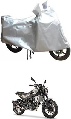 Shinestudios Two Wheeler Cover for Universal For Bike(Silver)