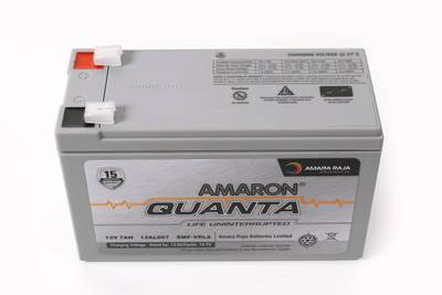 amaron 12V 7AH SMF Battery for Use in Any UPS/ Solar/ Mini Inverter and More Instruments UPS