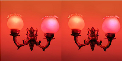 PR Prashant Uplight Wall Lamp Without Bulb(Pack of 2)