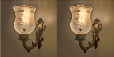 PR Prashant Uplight Wall Lamp Without Bulb(Pack of 2)
