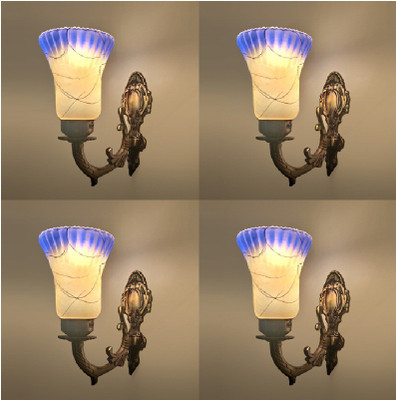 Arus Uplight Wall Lamp Without Bulb(Pack of 4)