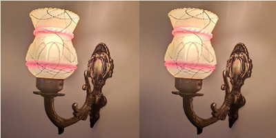 Arus Uplight Wall Lamp Without Bulb(Pack of 2)