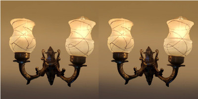 Arus Uplight Wall Lamp Without Bulb(Pack of 2)
