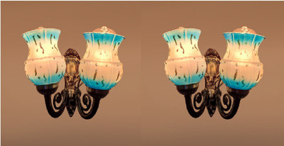 Arus Wallchiere Wall Lamp Without Bulb(Pack of 2)