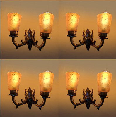 Arus Uplight Wall Lamp Without Bulb(Pack of 4)