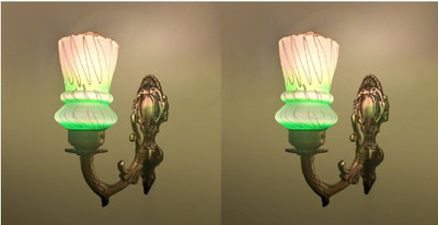 Arus Wallchiere Wall Lamp Without Bulb(Pack of 2)