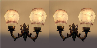 PR Prashant Uplight Wall Lamp Without Bulb(Pack of 2)