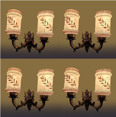 PR Prashant Uplight Wall Lamp Without Bulb(Pack of 4)