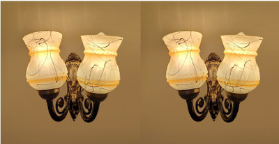 Arus Wallchiere Wall Lamp Without Bulb(Pack of 2)