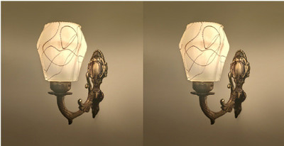 Arus Uplight Wall Lamp Without Bulb(Pack of 2)