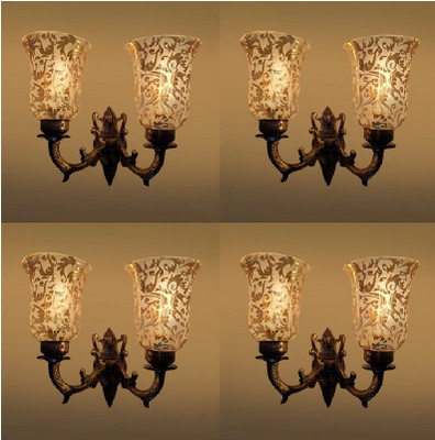 Arus Uplight Wall Lamp Without Bulb(Pack of 4)