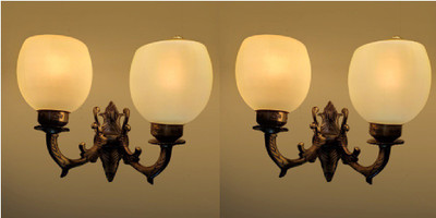 PR Prashant Uplight Wall Lamp Without Bulb(Pack of 2)