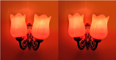 PR Prashant Wallchiere Wall Lamp Without Bulb(Pack of 2)