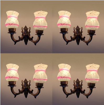 PR Prashant Uplight Wall Lamp Without Bulb(Pack of 4)