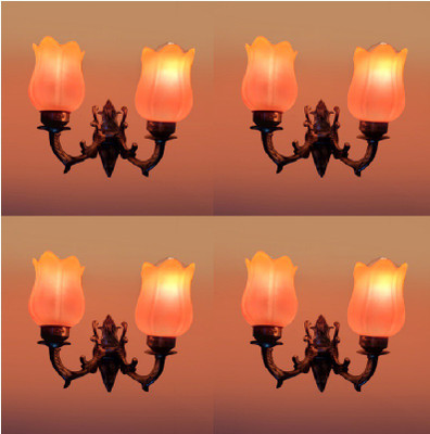 PR Prashant Uplight Wall Lamp Without Bulb(Pack of 4)