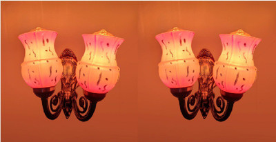 Arus Wallchiere Wall Lamp Without Bulb(Pack of 2)