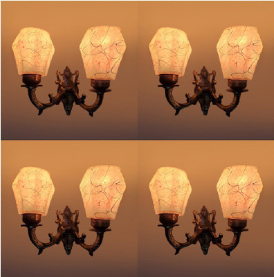 PR Prashant Uplight Wall Lamp Without Bulb(Pack of 4)