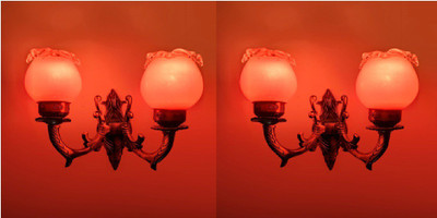 PR Prashant Uplight Wall Lamp Without Bulb(Pack of 2)