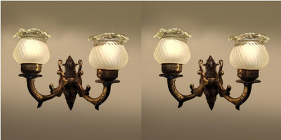 PR Prashant Wallchiere Wall Lamp Without Bulb(Pack of 2)