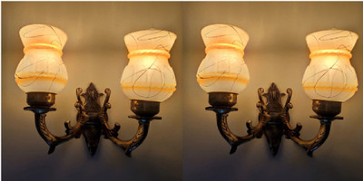 PR Prashant Uplight Wall Lamp Without Bulb(Pack of 2)