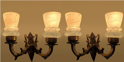 PR Prashant Uplight Wall Lamp Without Bulb(Pack of 2)