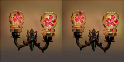 PR Prashant Uplight Wall Lamp Without Bulb(Pack of 2)