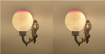 Arus Uplight Wall Lamp Without Bulb(Pack of 2)