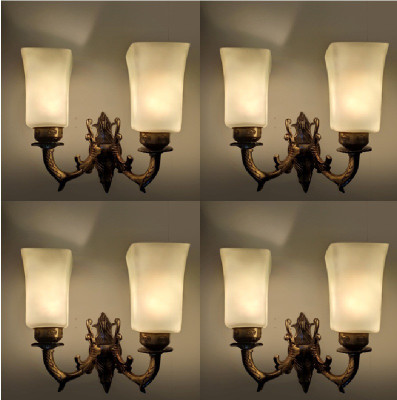 Arus Uplight Wall Lamp Without Bulb(Pack of 4)