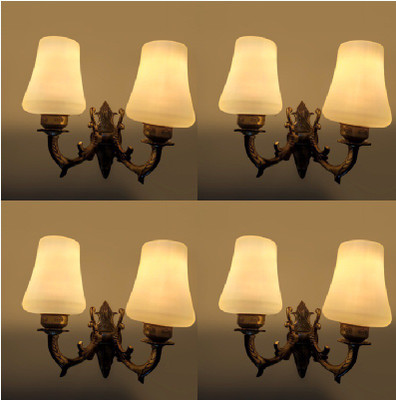 Arus Uplight Wall Lamp Without Bulb(Pack of 4)