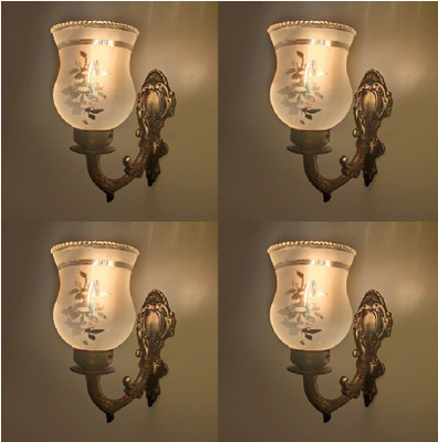 Arus Uplight Wall Lamp Without Bulb(Pack of 4)