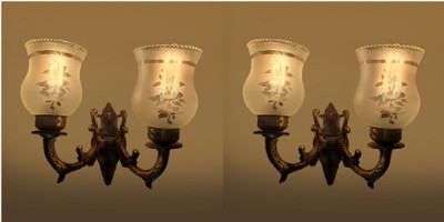 PR Prashant Uplight Wall Lamp Without Bulb(Pack of 2)