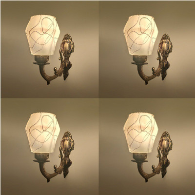 Arus Uplight Wall Lamp Without Bulb(Pack of 4)