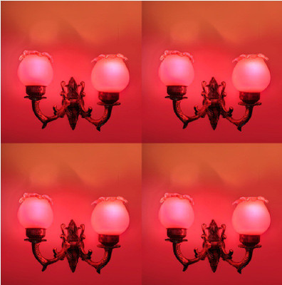 PR Prashant Uplight Wall Lamp Without Bulb(Pack of 4)