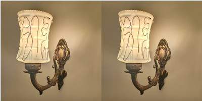Arus Wallchiere Wall Lamp Without Bulb(Pack of 2)
