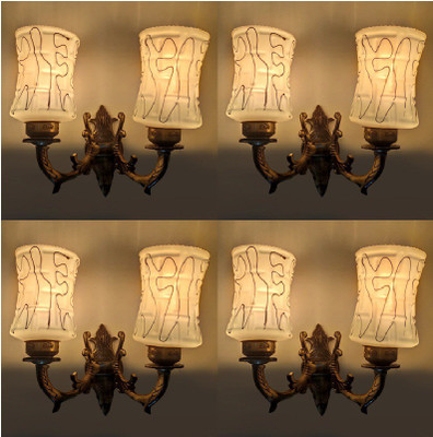 PR Prashant Uplight Wall Lamp Without Bulb(Pack of 4)