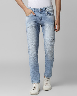 BUKKL Slim Men Blue Jeans