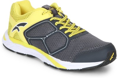 Furo by Red Chief Running Sports Shoes For Men(Grey, Yellow , 9)