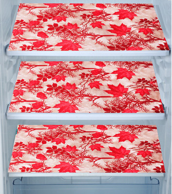 E-Retailer Fridge Mat(Width: 44 cm, Red)