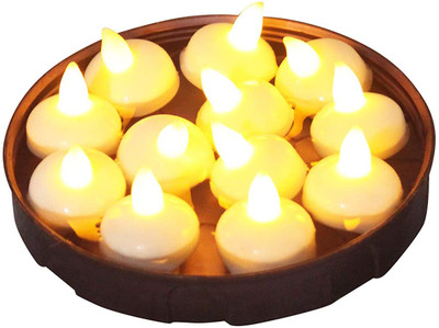 Ravso 24 LEDs 1.6 m Yellow Flickering Diya Rice Lights(Pack of 1)