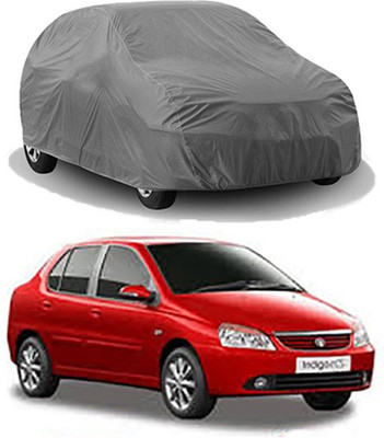 Royalrich Car Cover For Tata Indigo CS (Without Mirror Pockets)(Grey)