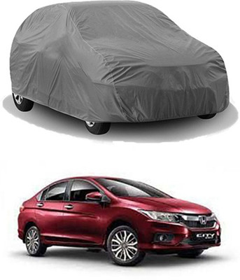 CoNNexXxionS Car Cover For Honda City i-Vtec (Without Mirror Pockets)(Grey)