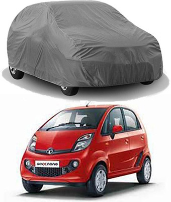 CoNNexXxionS Car Cover For Tata Nano Genx (Without Mirror Pockets)(Grey)