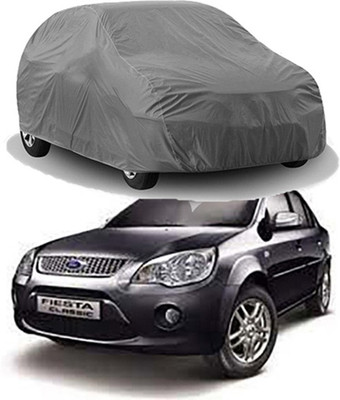 CoNNexXxionS Car Cover For Ford Fiesta Classic (Without Mirror Pockets)(Grey)